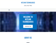 Tablet Screenshot of netlinktechnologies.com